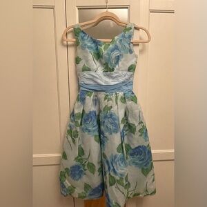 Vintage dress, possibly handmade. About a size 0